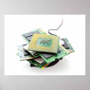 Computer hardware poster