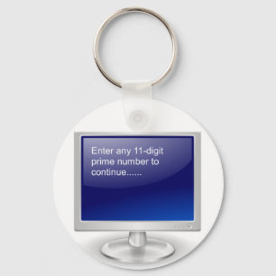 Computer Humour Keychain