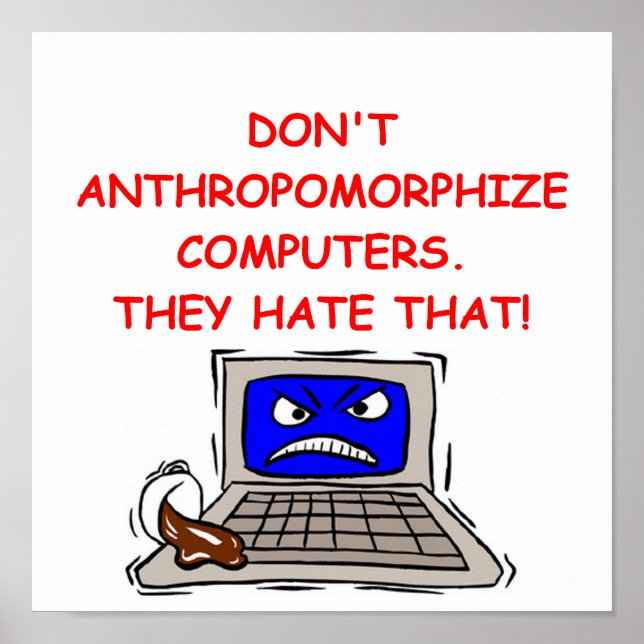 computer joke poster (Front)