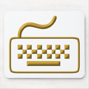 Computer Keyboard Mouse Pad