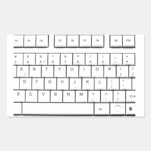 computer keyboard sticker