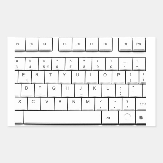 computer keyboard sticker (Front)