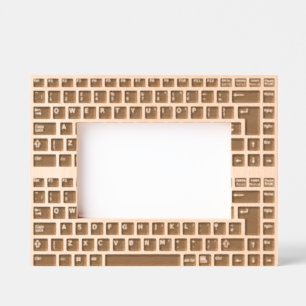Computer Keyboards Design Engraved Frames