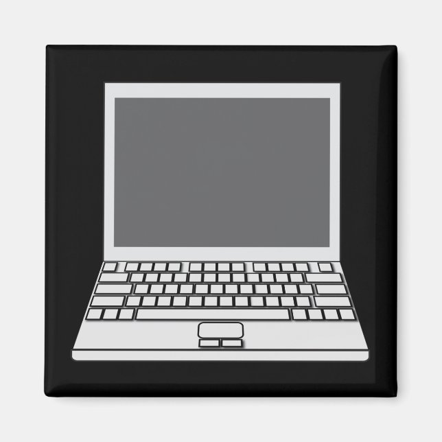 Computer laptop magnet (Front)