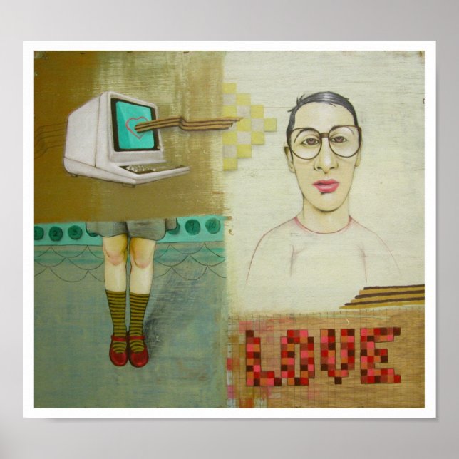 computer lover poster (Front)