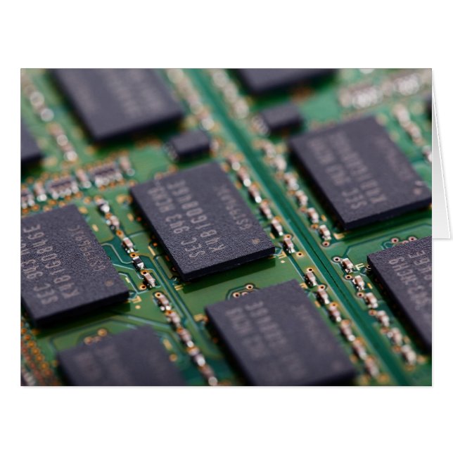 Computer Memory Chips (Front Horizontal)