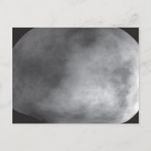 Computer Model of the Asteroid Vesta Postcard