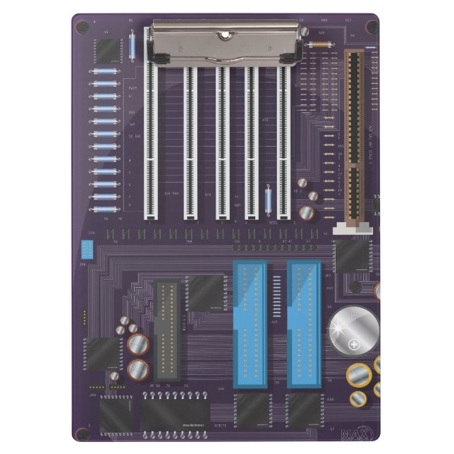 Computer Motherboard Clipboard (Front)