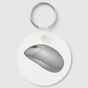 Computer Mouse Keychain