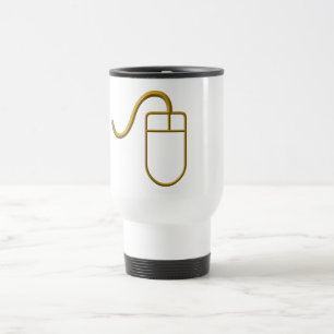 Computer Mouse Travel Mug