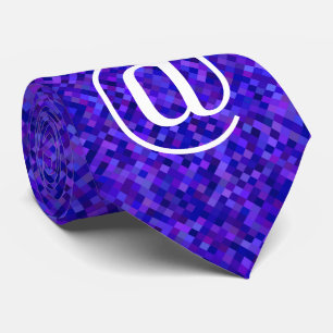 Computer Nerd Symbol Tie