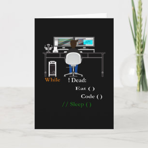 Computer Programmer and Developer Card