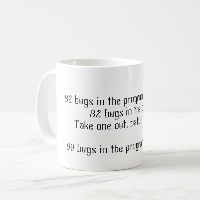 Computer Programmer Coffee Mug (Front Left)