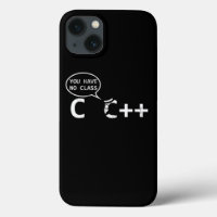Computer Programmer Funny C Class Joke 