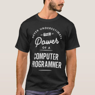 Computer Programmer Funny Job Title Profession T-Shirt