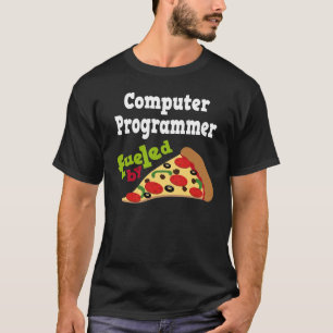 Computer Programmer (Funny) Pizza T Shirt