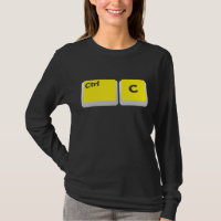 Computer Programmer Nerd Ctrl C Copy Paste Humor