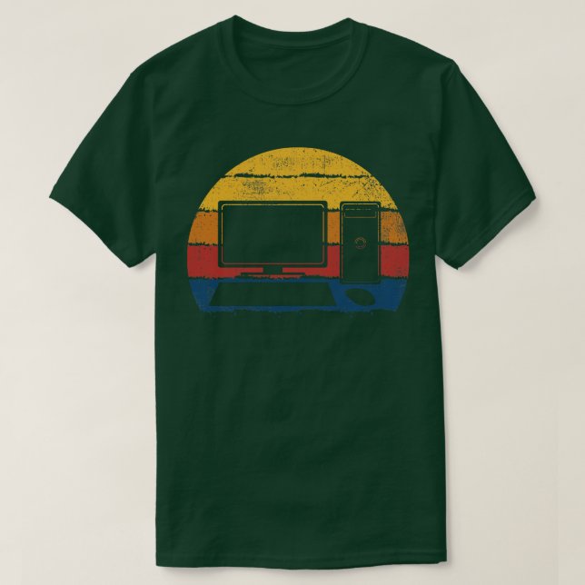 Computer Programmer Programming T-Shirt (Design Front)