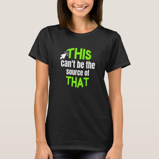 Computer Programmer Web Developer Coder Premium_2 T-Shirt (Front)