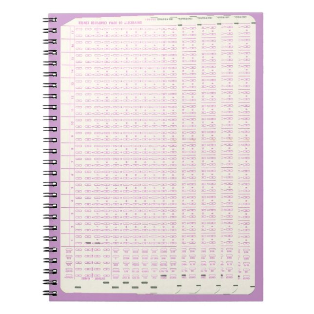 Computer Programming Cards Notebook (Front)