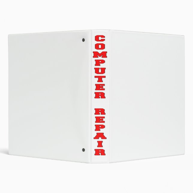 Computer Repair Binder (Background)