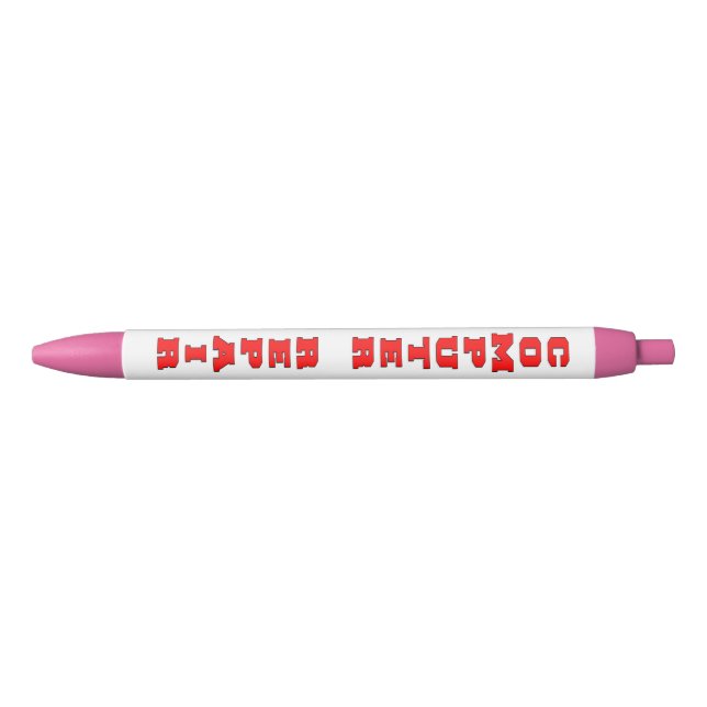 Computer Repair Black Ink Pen (Front)