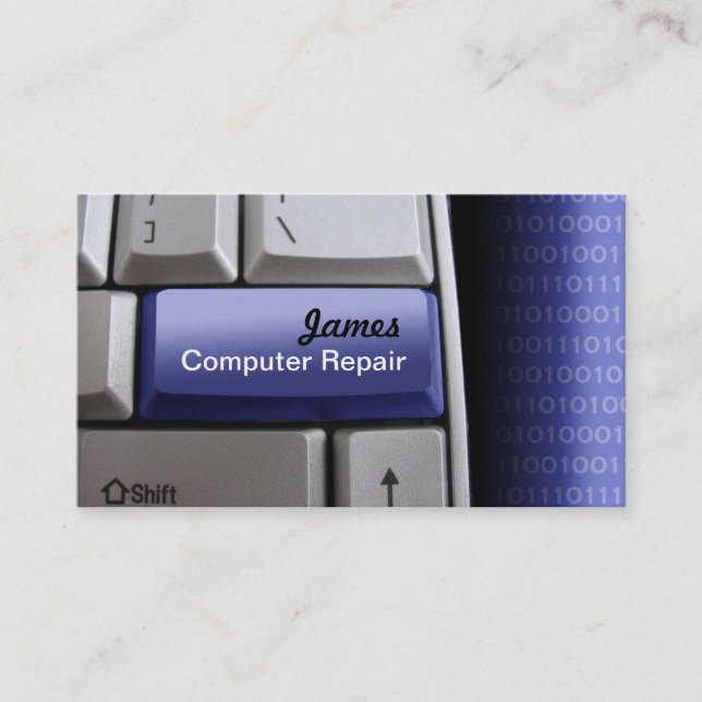 Computer Repair Business Cards (Front)