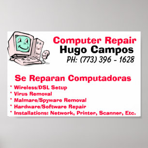 Computer Repair Poster