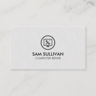 Computer Repair Service Business Card