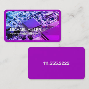 Computer Repair Tech Company Business Card