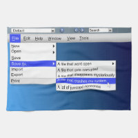 Computer sarcasm.
