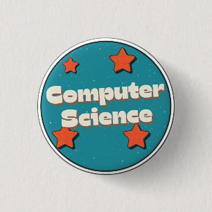 Computer Science 1 Inch Round Button