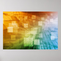 Computer Science as a Abstract Background Art