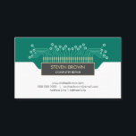 Computer Science Circuit Board Geek Coding Tech Business Card<br><div class="desc">Computer Science Circuit Board Geek Coding Tech</div>