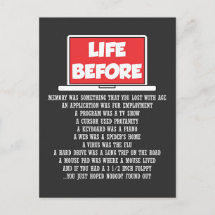 Computer Science Geek Programmer Software Coder Postcard