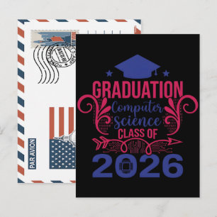 Computer Science Graduation T-Shirt – Code Complet Holiday Postcard