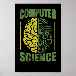 Computer Science Informatiker Software Poster