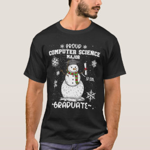 Computer Science Major College Graduation Winter G T-Shirt