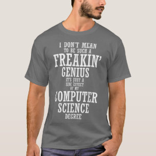 Computer Science Proud Senior Class Graduation 202 T-Shirt