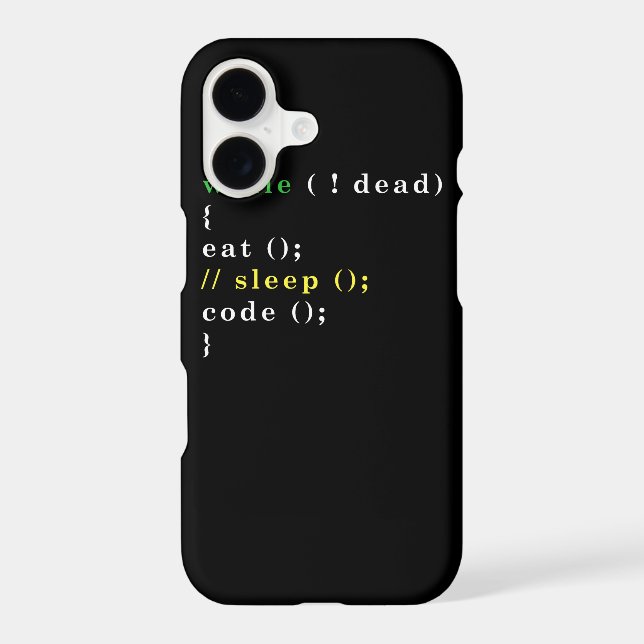 Computer Science Python Programmer Eat Code Sleep (Back)