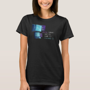 Computer Science Python Programmer Eat Code Sleep T-Shirt