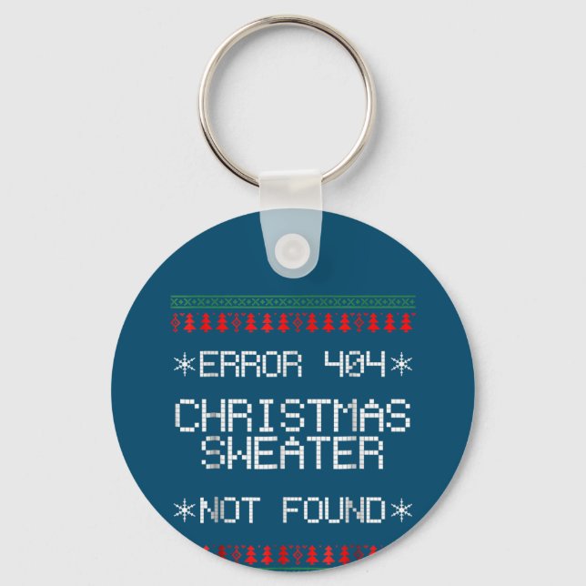 Computer Science Software Engineer Funny Lovers Keychain (Front)