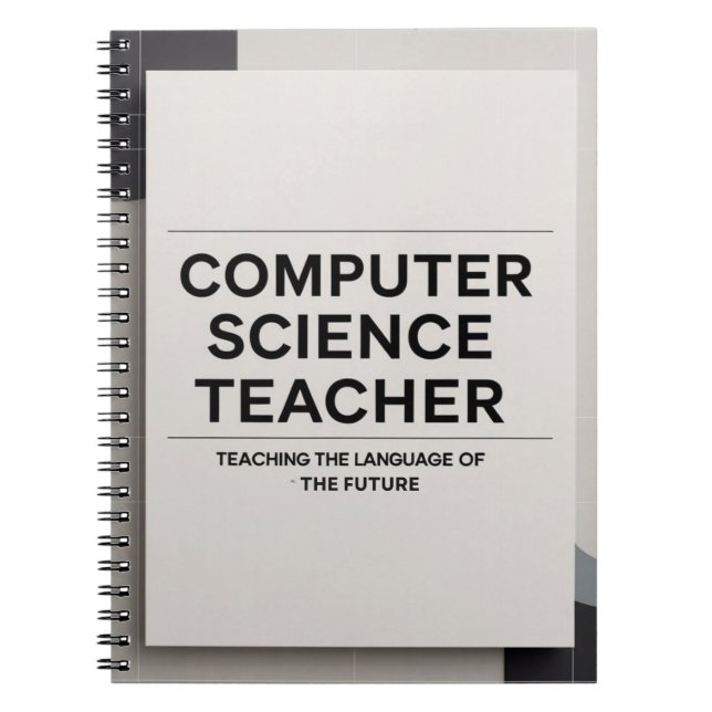 Computer Science Teacher Notebook (Front)