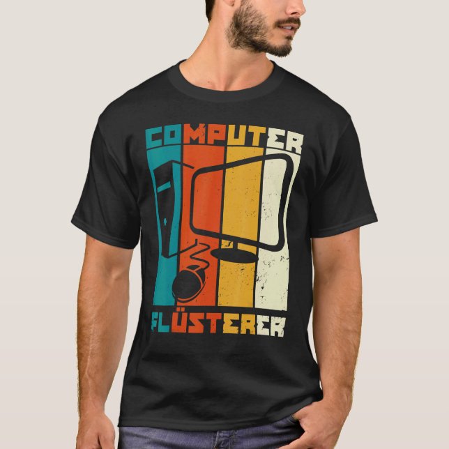 Computer Scientist Admin IT Technician Network Pro T-Shirt (Front)