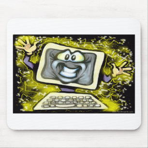 Computer Shock Mouse Pad