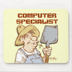Computer Specialist Mouse Pad