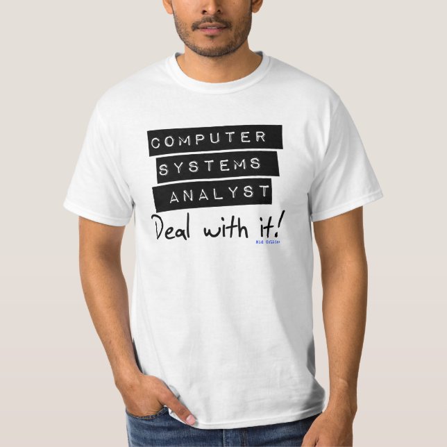 Computer Systems Analyst Fan Tee (Front)