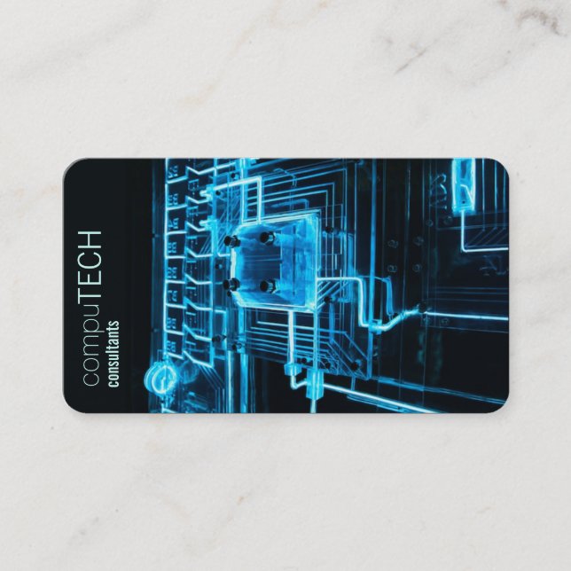 computer tech business card (Front)