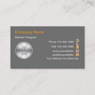 Computer Tech Business Cards