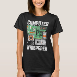 Computer Whisperer  It Technician Graphic T-Shirt
